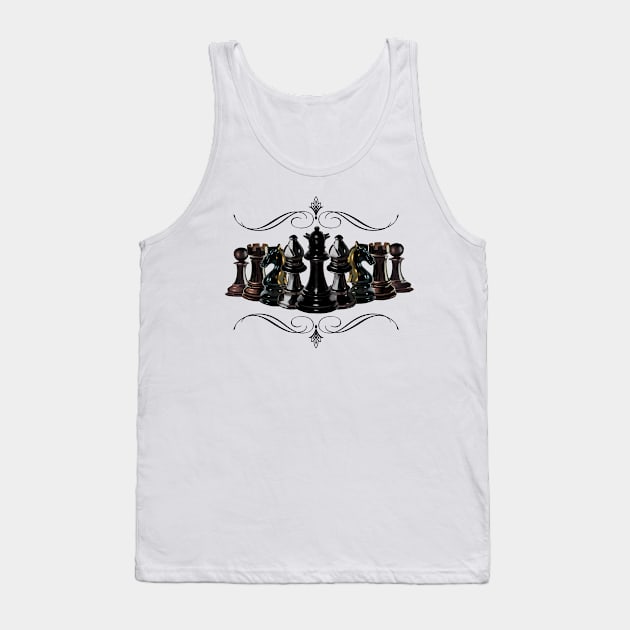 Chess Tank Top by New sunrise